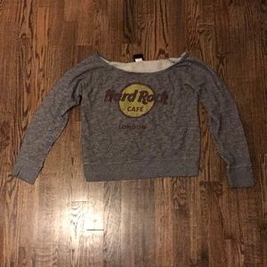 Gray Hard Rock Cafe London Sweater